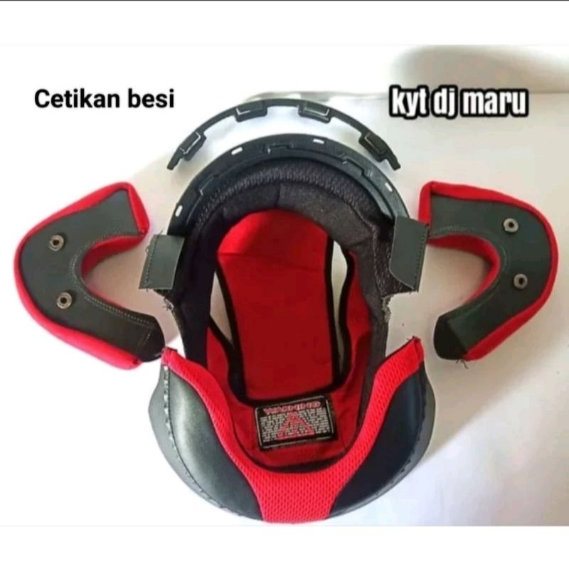 BUSA HELM KYT DJ MARU FULLSET DAN PIPI SIZE S M L XL XXL (cod)