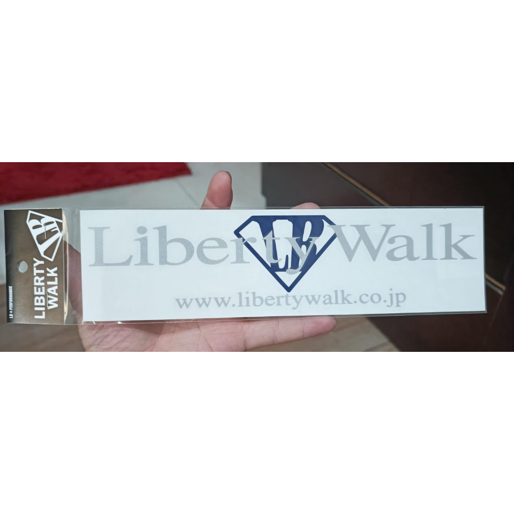 

Liberty Walk Logo Sticker M Size LBWK Original Merchandise Japan