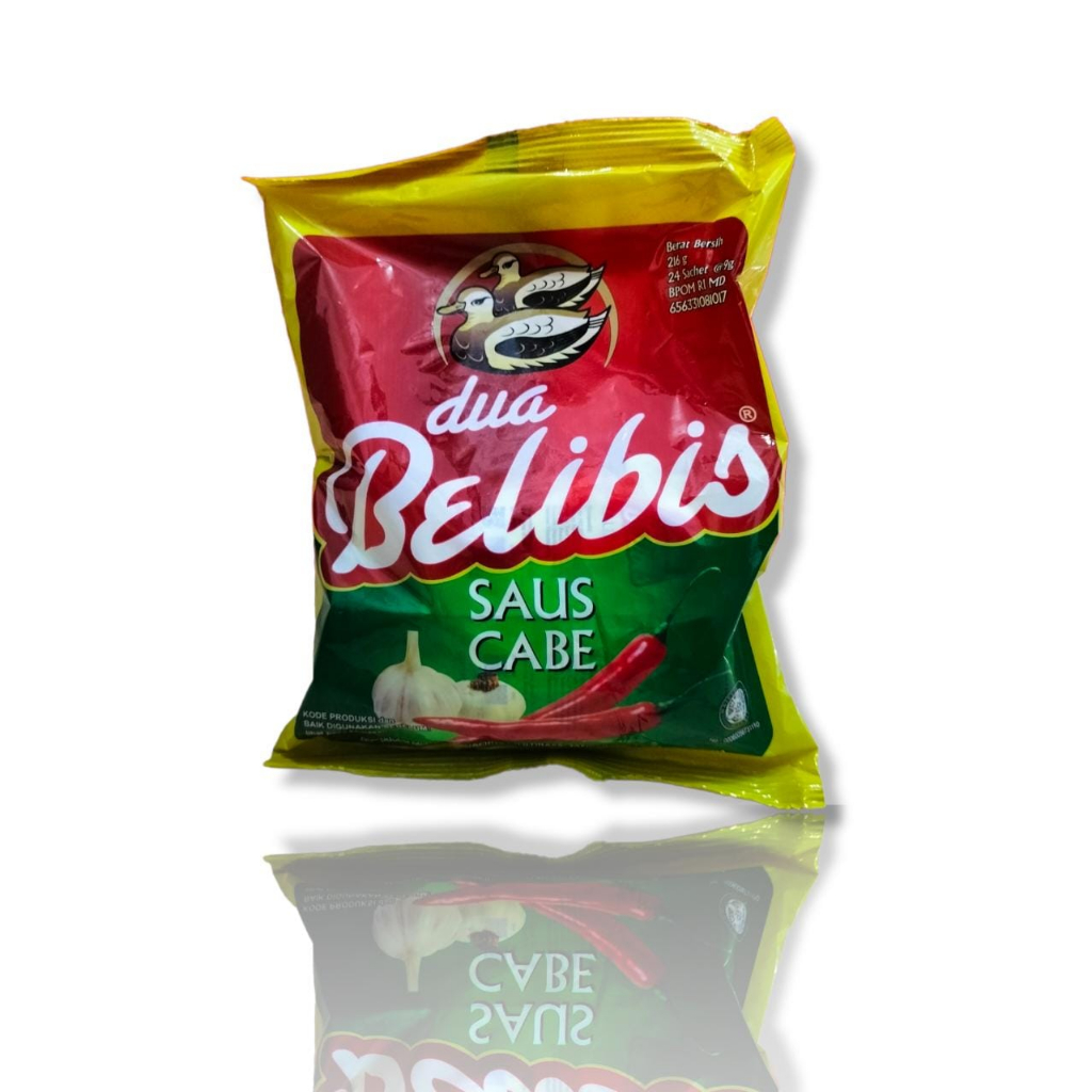 

Saus Cabe Cap Dua Belibis Sachet 9 gr (isi 24pcs)