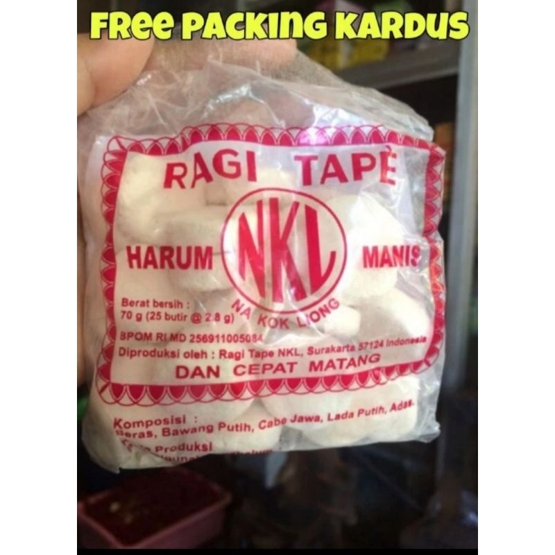 

ragi tape nkl original