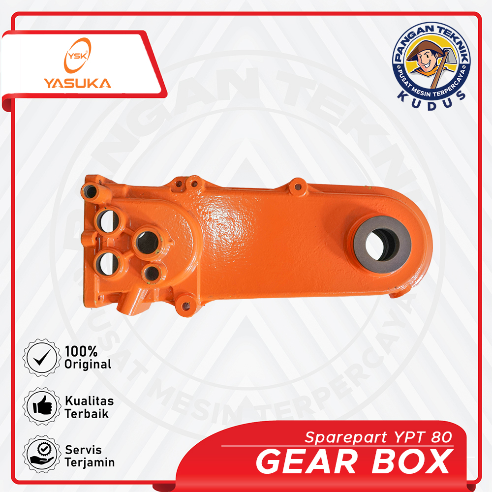 GEARBOX YPT80 YASUKA | SPAREPART MESIN BAJAK YPT 80 YSK