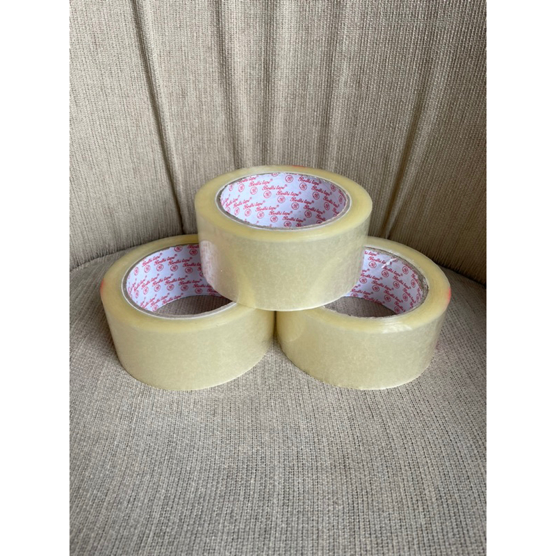 

Lakban Bening Coklat 45mm 100yard (2inch x 100yard)
