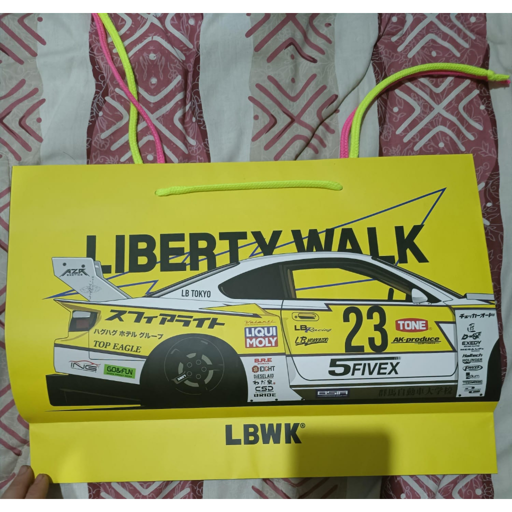 

Liberty Walk LBWK Paper Bag Medium Japan Original Limited Edition