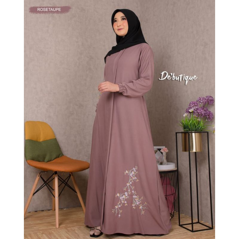 Gamis Shanum Bordir ity Crepe