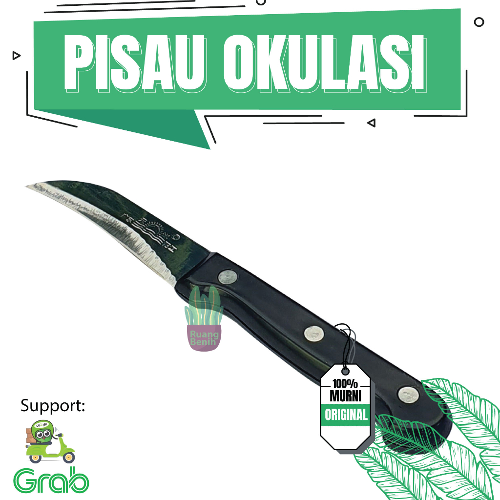 PISAU OKULASI CANGKOK BATANG TANAMAN HIAS BUAH SAMBUNG PUCUK GRAFTING