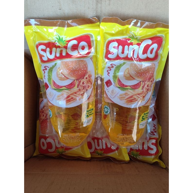 

MINYAK GORENG 1LITER SUNCO [ 1 LITER ]