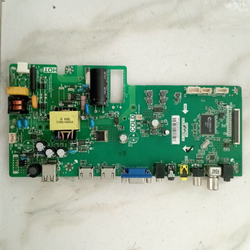 MB MOBO MAINBOARD MODULE MESIN TV PANASONIC TH 32D302G/TH32D302G MB PANASONIC 32