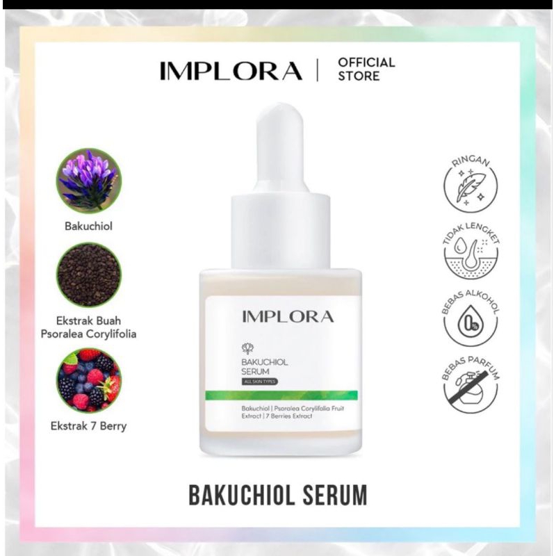 [READY STOCK] Implora Face Serum Dark Spot Treatment set / Paket Serum Combi untuk mencerahkan wajah