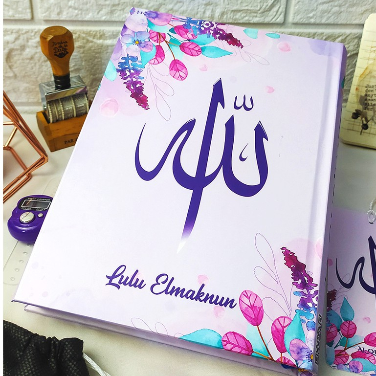 

AL QURAN CUSTOM NAMA FLORAL PURPLE 026 N (A5)