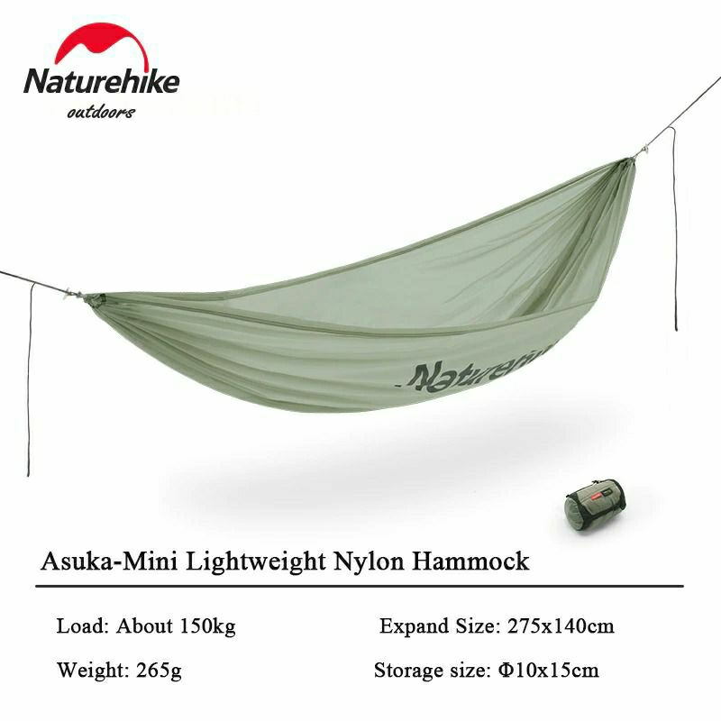 TOKO.PEJALAN LIGHT HAMMOCK TEMPAT TIDUR GANTUNG NATUREHIKE NH21DC008