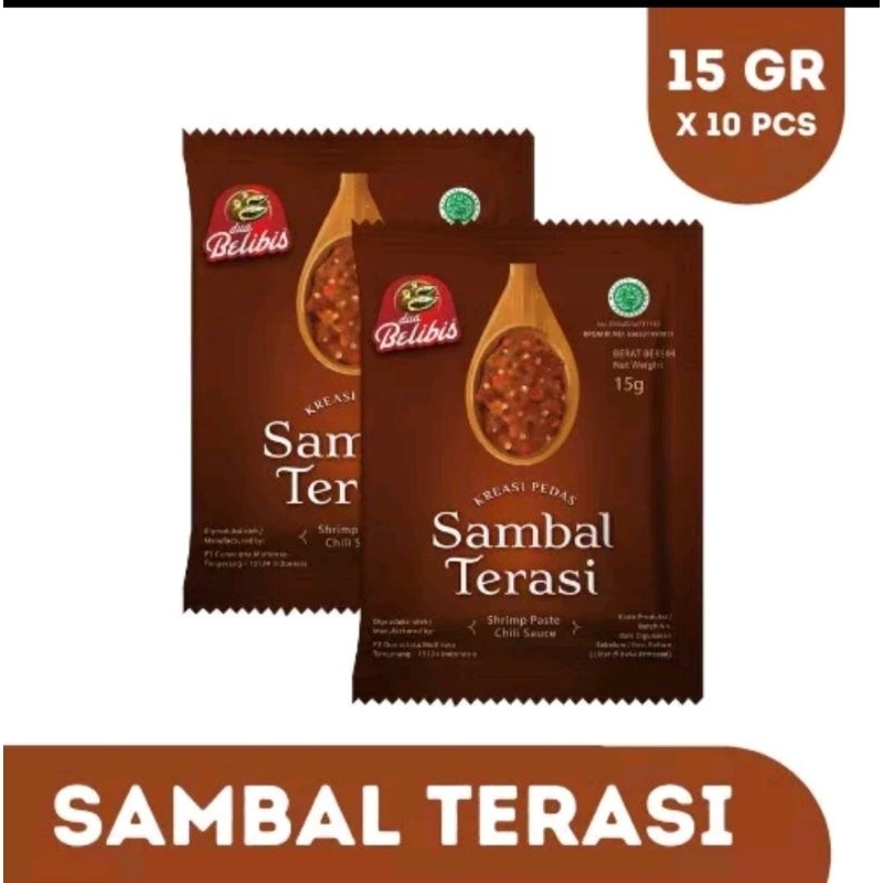 

Belibis Sambal Terasi 10 Sachet