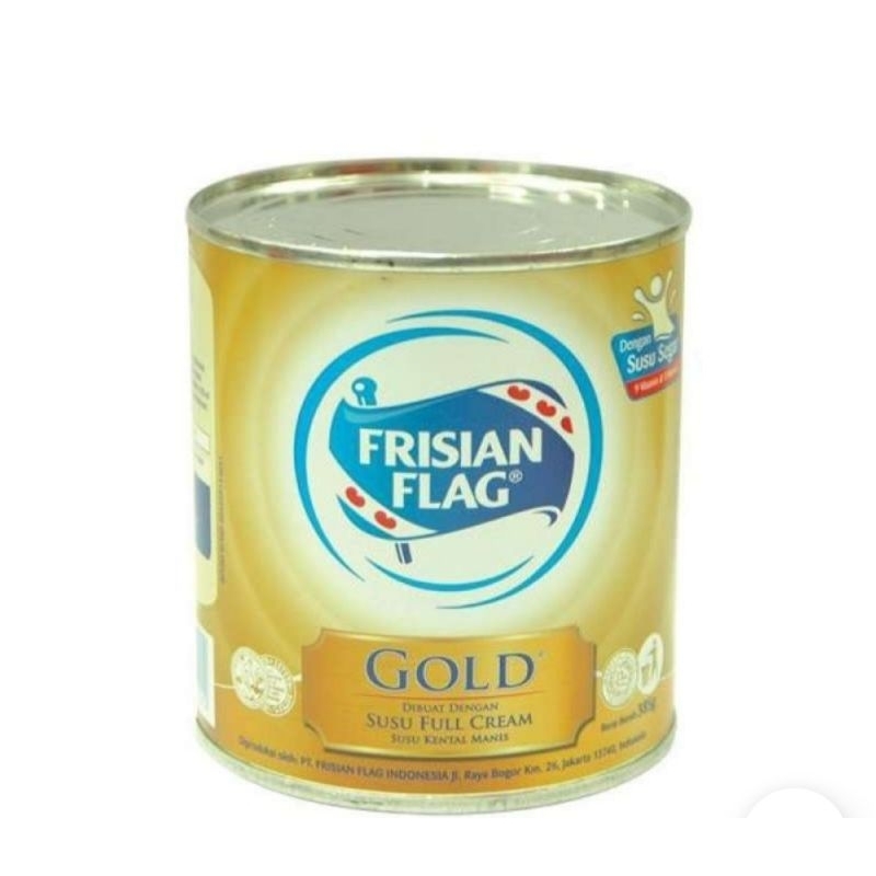 

Frisian Flag Susu Kental Manis Gold 370 gr exp 01/26