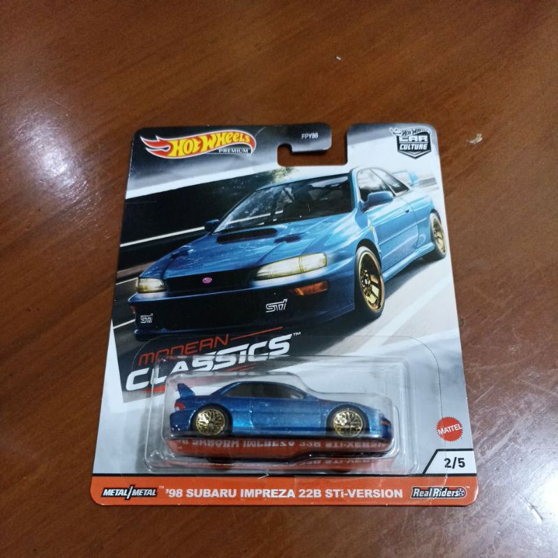 Hot Wheels Modern Classic 98 Subaru Impreza 22B STi-Version