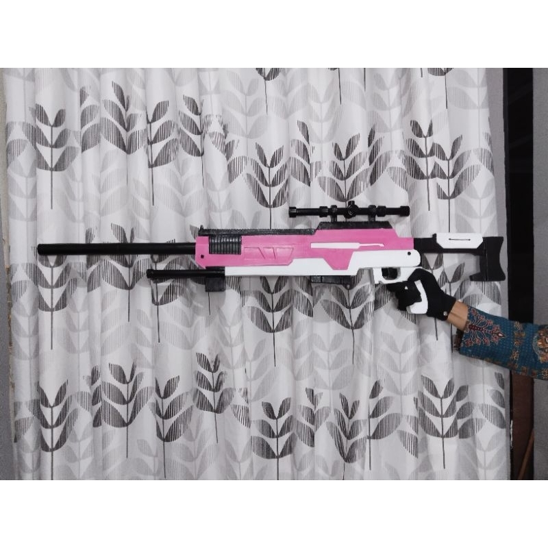 Game NIKKE Alice senjata replika properti cosplay