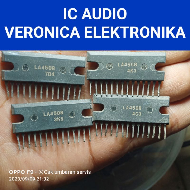 IC AUDIO LA4508 BODY SISIR CABUTAN ORIGINAL