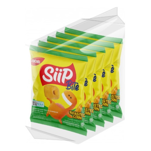 

Nabati Siip Bite Size Snack 21 Gr Roastic Corn isi 5 pcs