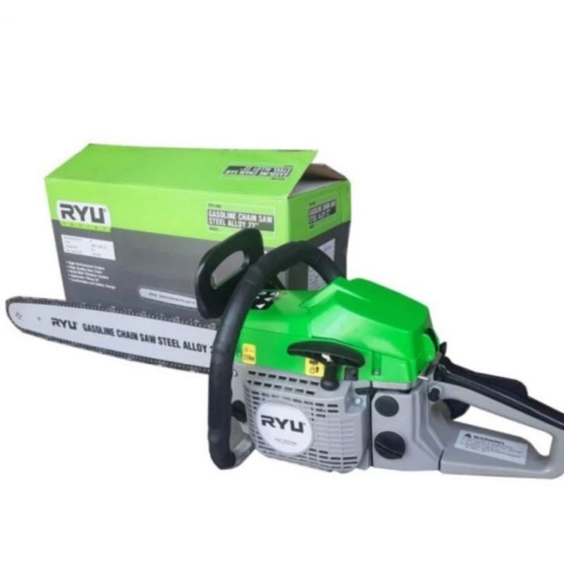 chain Saw Ryu RGS22 / chainsaw ryu  / mesin gergaji kayu mesin potong kayu RYU 22in / 22" / senso / 