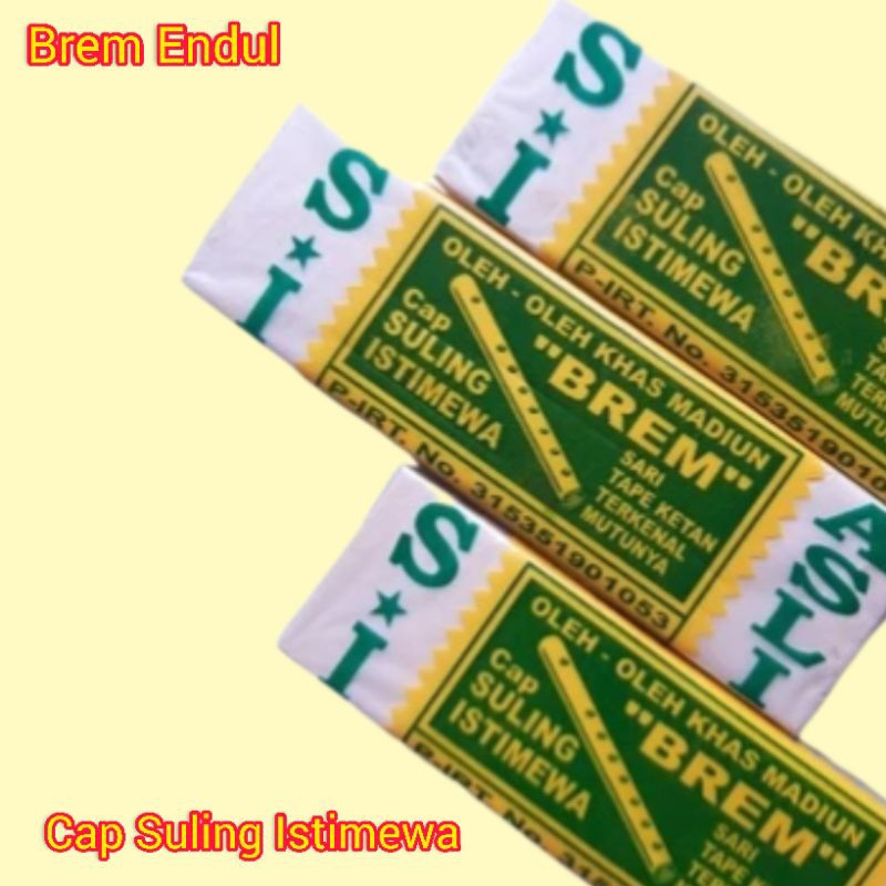 

Brem Sablon isi 4 Keping - Brem original khas madiun
