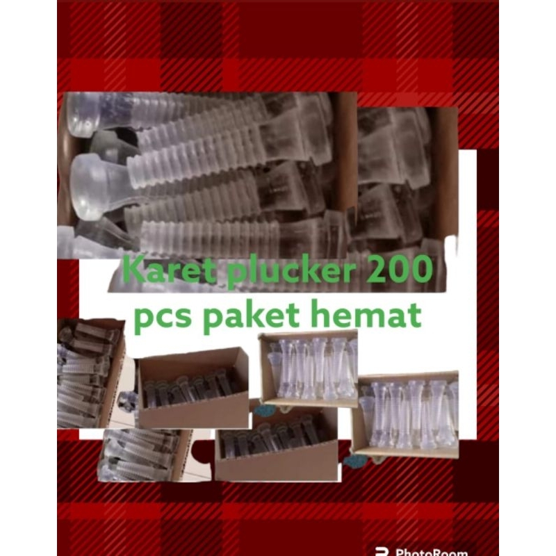 Karet Cabut Bulu Ayam_karet Cabut bulu Ayam original_Karet Cabut Bulu ayam 100 pcs. (200pcs)_karet C