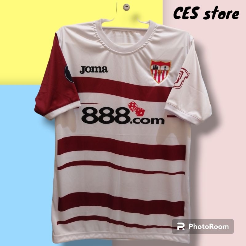 jersey baju bola Sevilla Fabiano puerta
