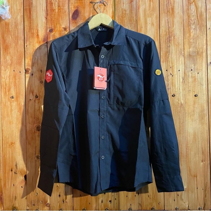 KEMEJA EIGER1989 GRAVEL X28 GUNUNG HITAM