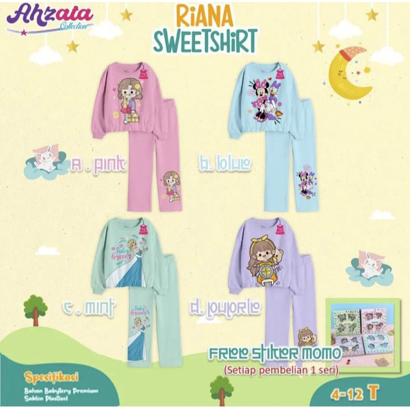 Riana Sweetshirt By #Ahzata