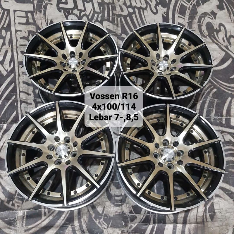 vossen r16 x 7.5-8.5 h8