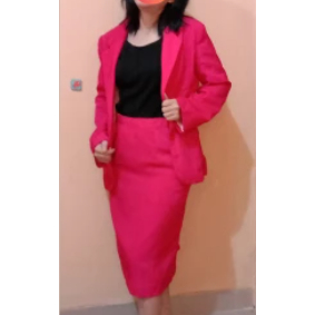 Blazer set sama rok/blazer wanita/jas kerja wanita