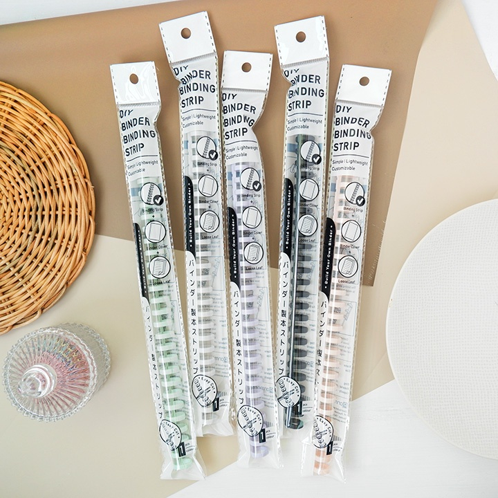 

Panmomo DIY Plastic Binder Binding Strip