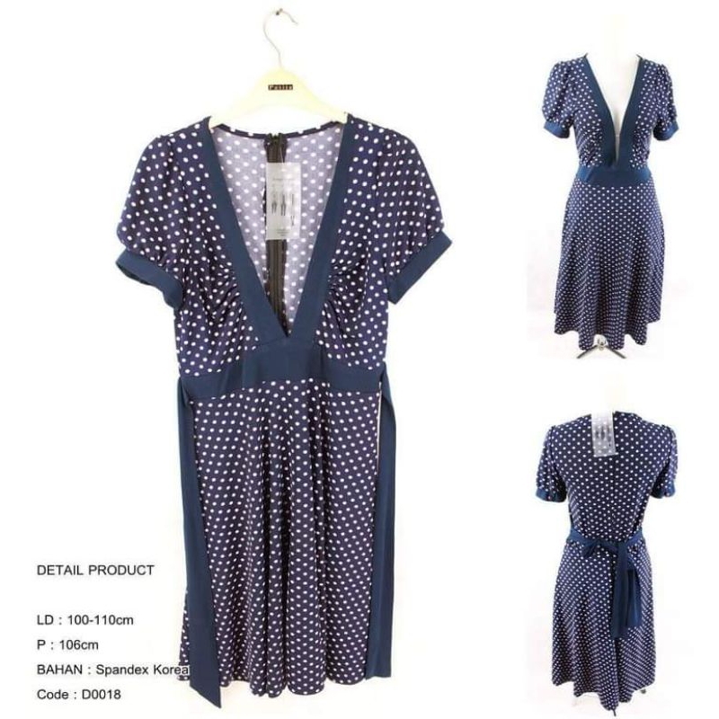 Paket dress katun mix chiffon (25D kns)