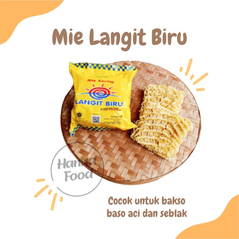 

MIE SEBLAK / MIE TELUR / MIE LANGIT BIRU 5 PAK 60GR