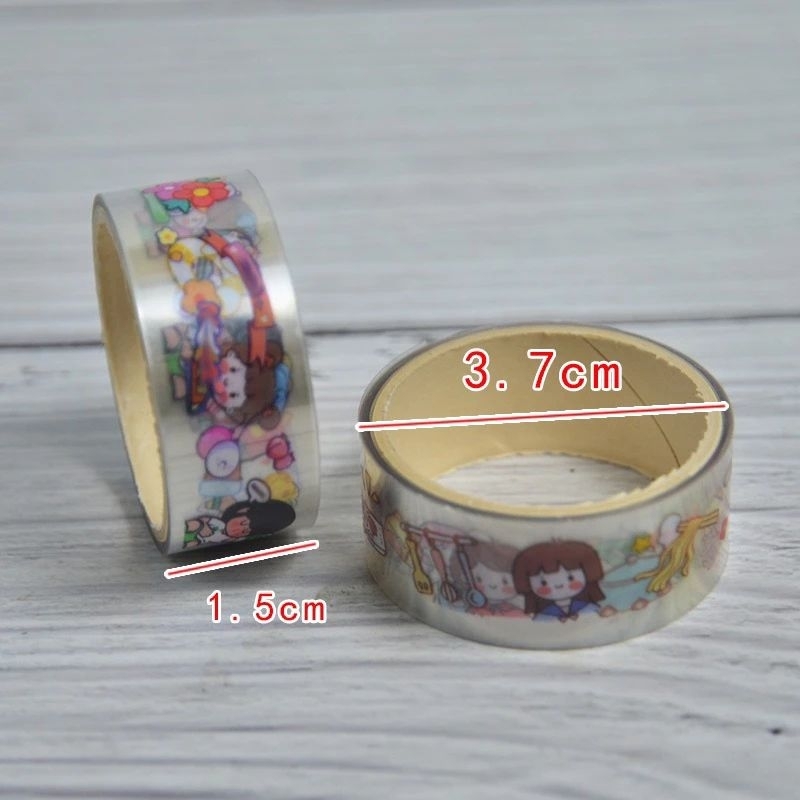 

SELOTIP MOMO LUCU STICKER KARTUN KOREA / SOLASI STICKER KOREA LUCU / SOLASI STIKER