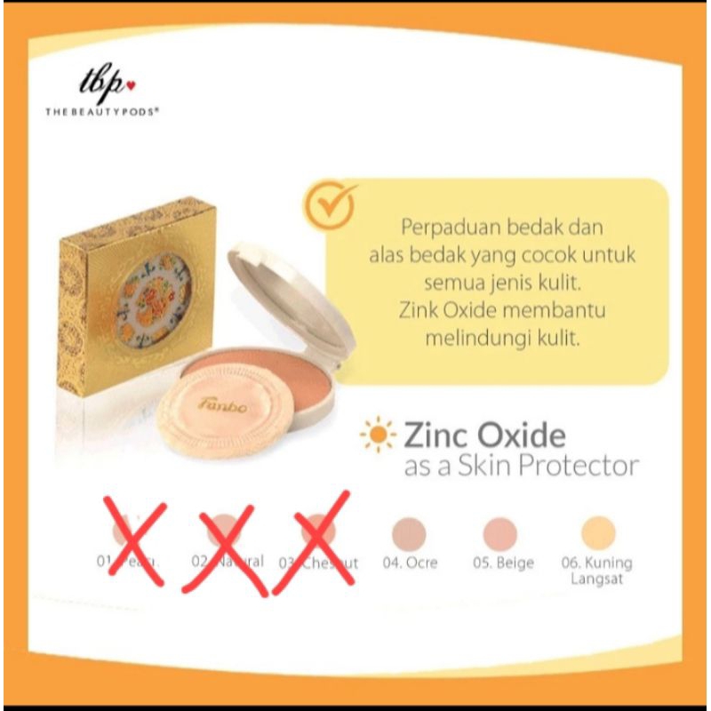 fanbo bedak padat