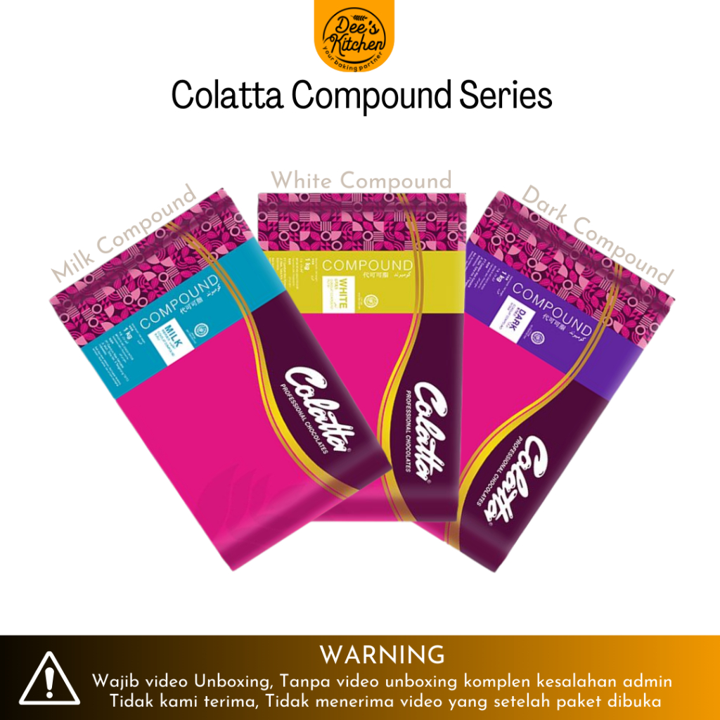 

Colatta Chocolate Compound 200 gr