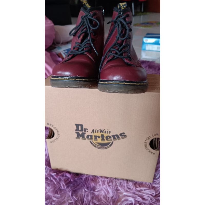 Dr. Martens sepatu boots original preloved anak size 9