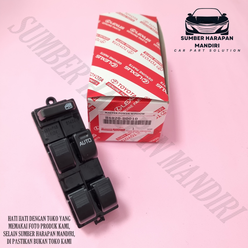 Saklar Master Power Window Luxio Original