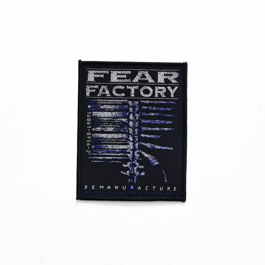 Official Fear Factory - Demanufacture Woven Patch