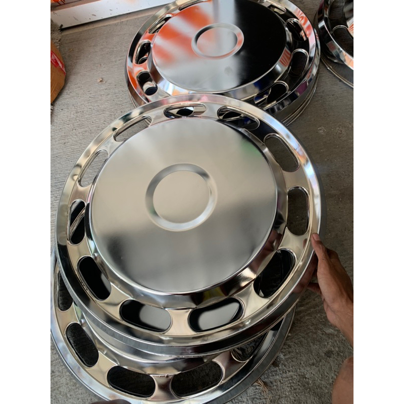 wildop ring 20 chrome tronton big bus fuso harga per 1 biji besi chrome