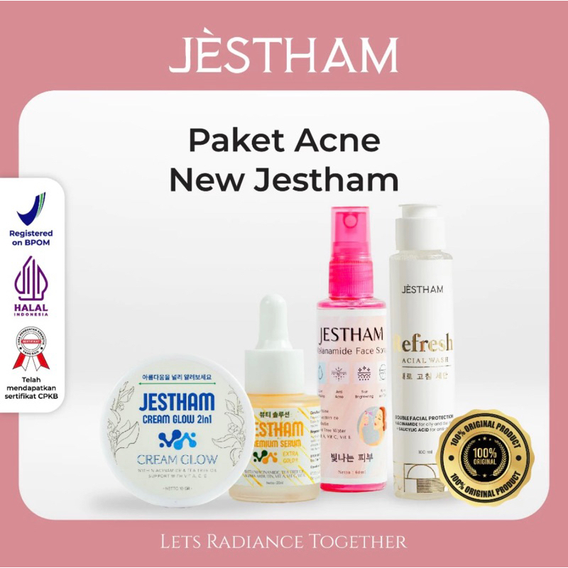 JESTHAM PAKET ACNE NEW( READY)+(GIVE)‼️‼️‼️‼️