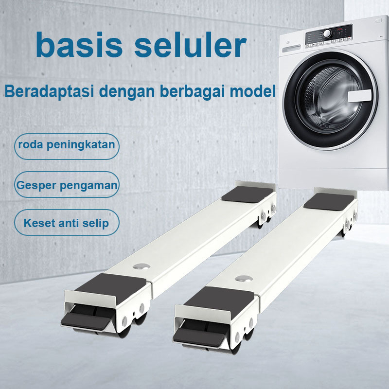 Roda Lemari Portable Roda kulkas/Tatakan mesin cuci /Tatakan kulkas/Kaki kulkas