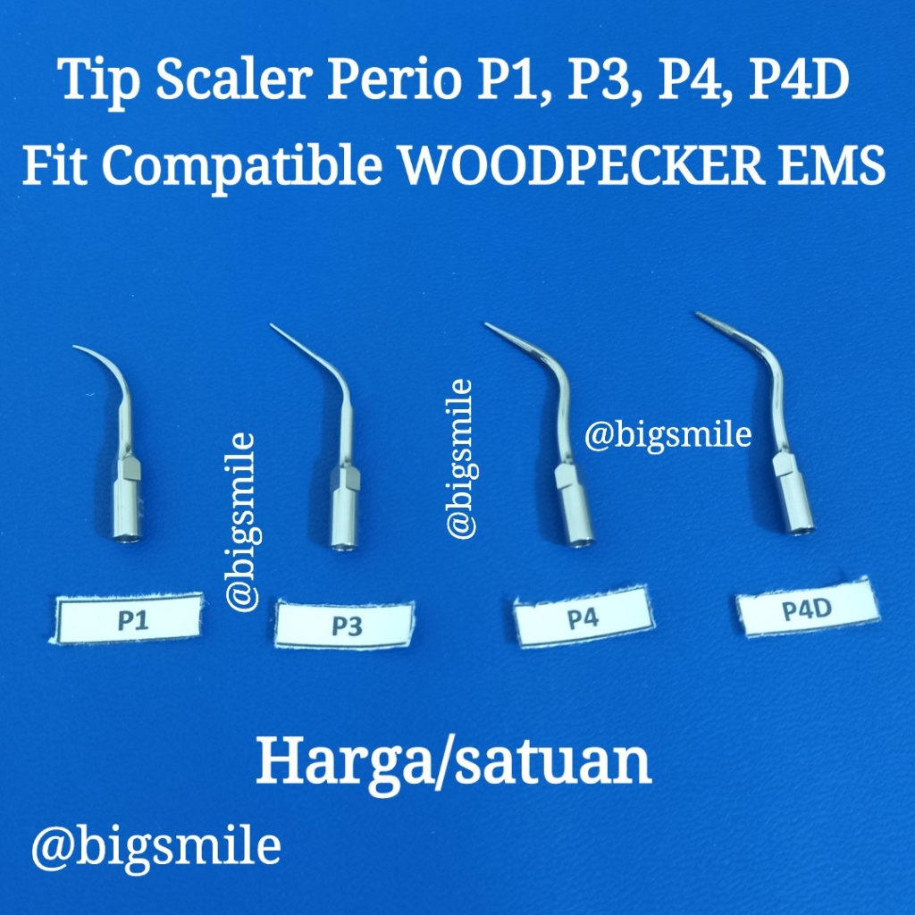 Tip Scaler Perio P1, P3, P4, P4D Compatible Fit Woodpecker EMS Tip Scaler EMS Woodpecker