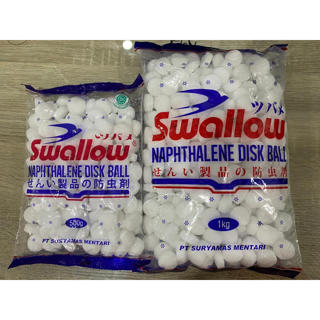 Swallow Naphthalene Disk Ball 300GR,500GR & 1KG - Kamper Kapur Barus