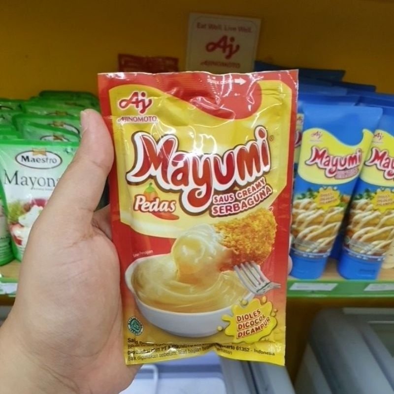 

Saus mayo pedas mayumi 100g