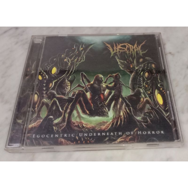 CD ORIGINAL VISCRAL ALBUM EGOCENTRIC