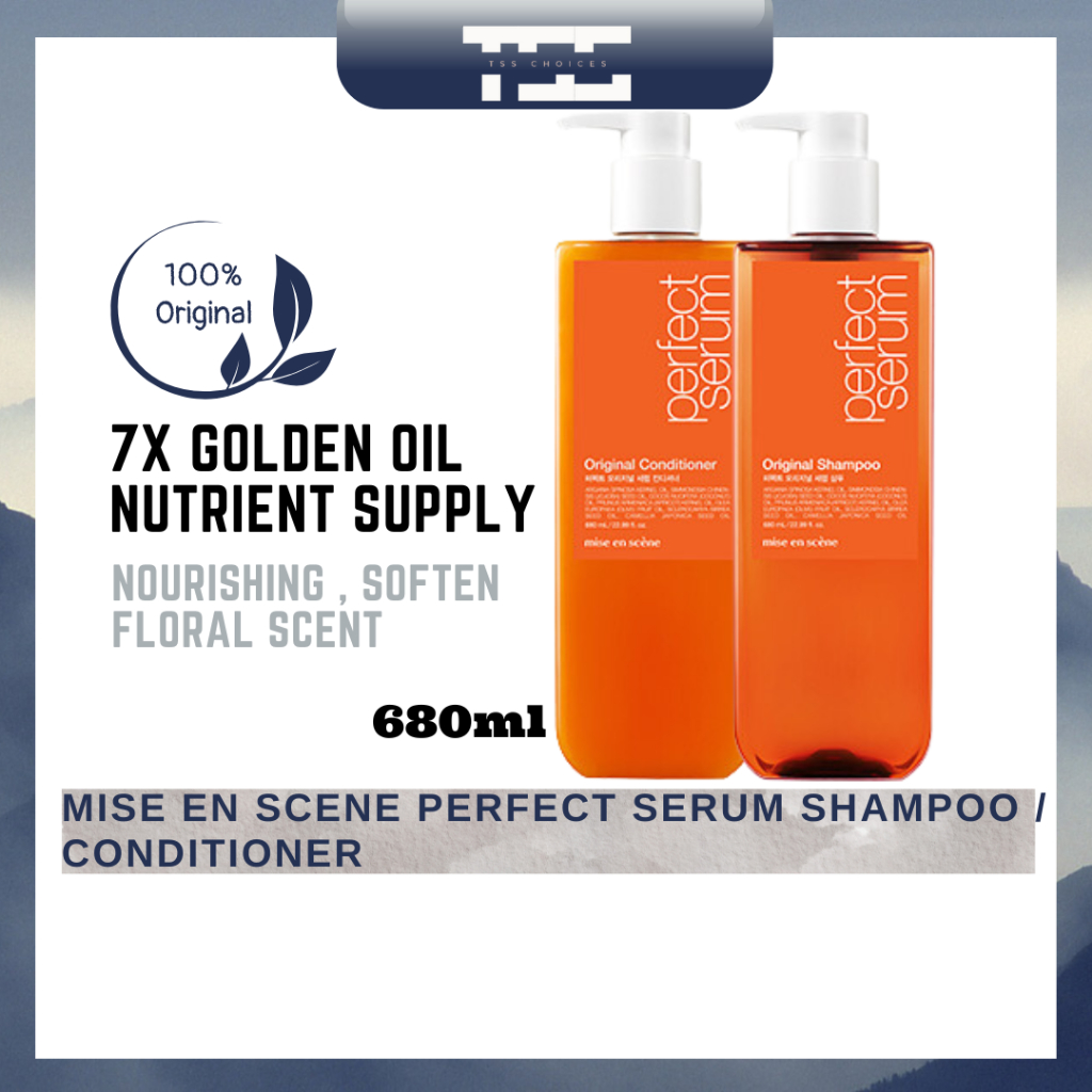 MISE EN SCENE Perfect Serum Original Shampoo / Conditioner