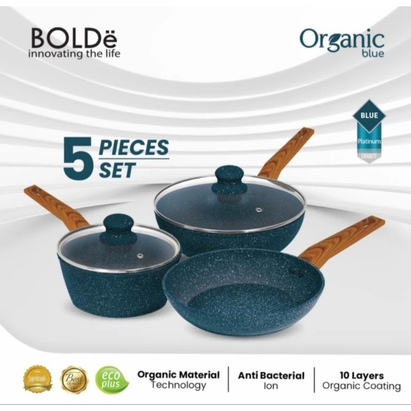 Bolde Set Organic Cookware
