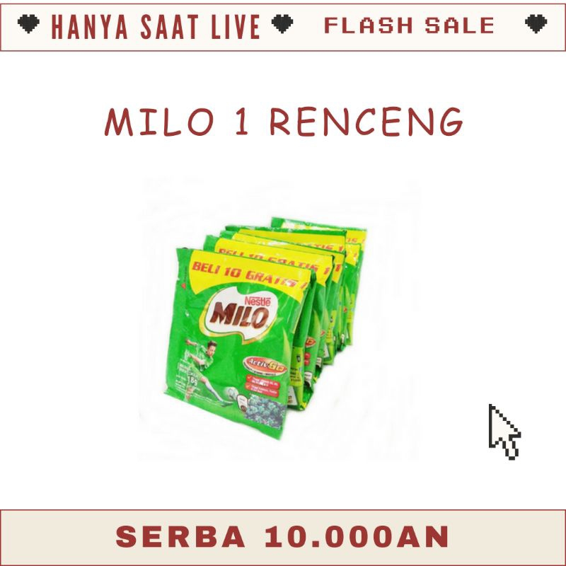 

Milo Susu bubuk Sachet