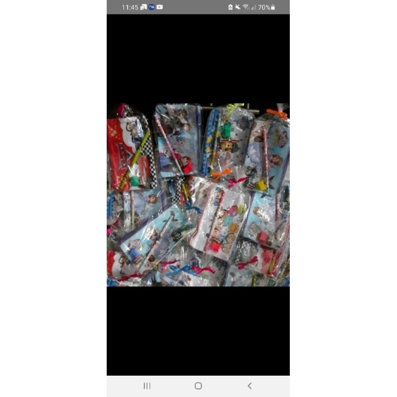 

goodiebag ultah souvenir ultah paket alat tulis