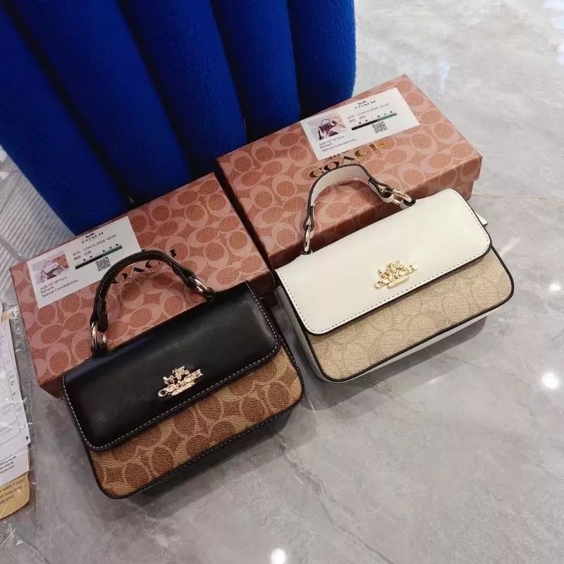 TAS SELEMPANG WANITA C0@CHH MINI JOSIE/TAS DOMPET SIMPEL