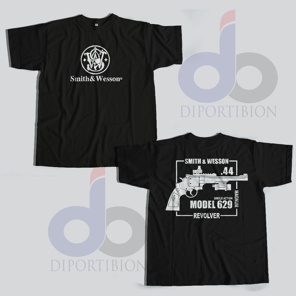 Kaos Lengan Pendek Smith&Wesson / Smith Kaos Wesson Lengan Pendek